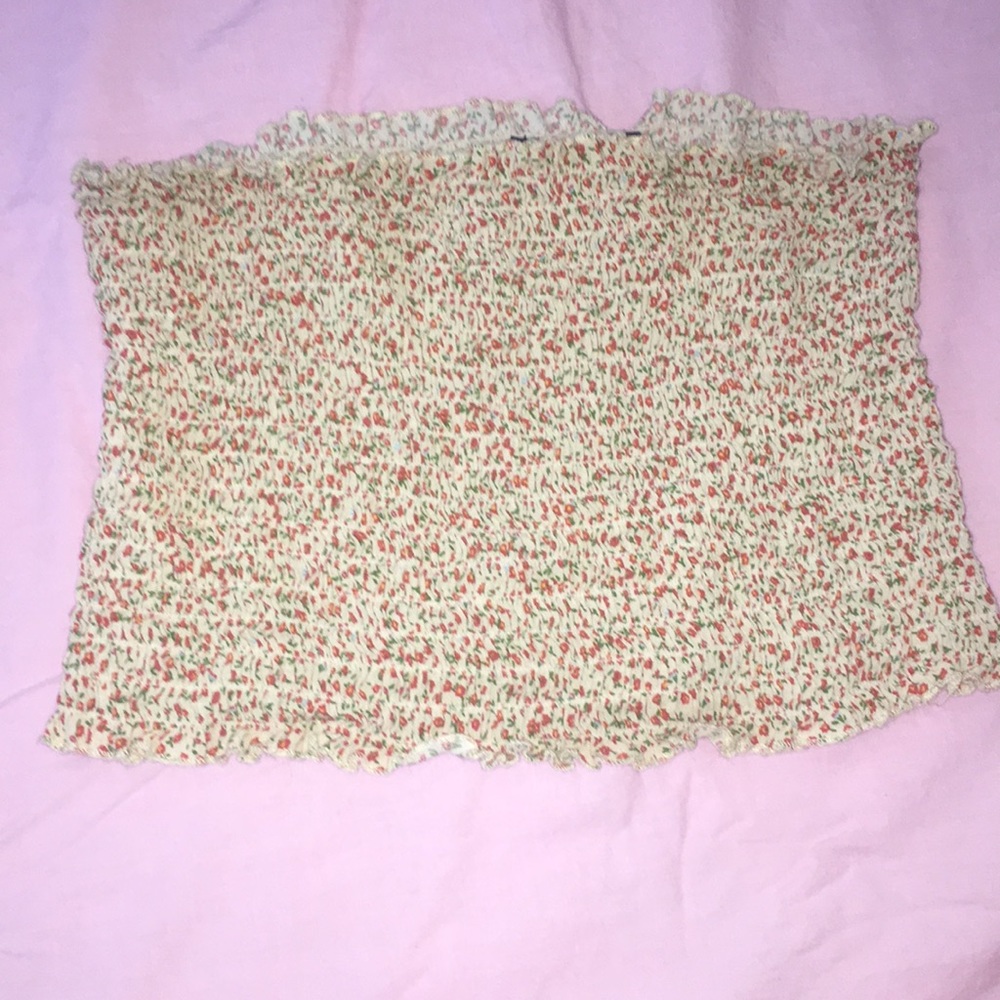 brandy melville crop tube top🌷🌷